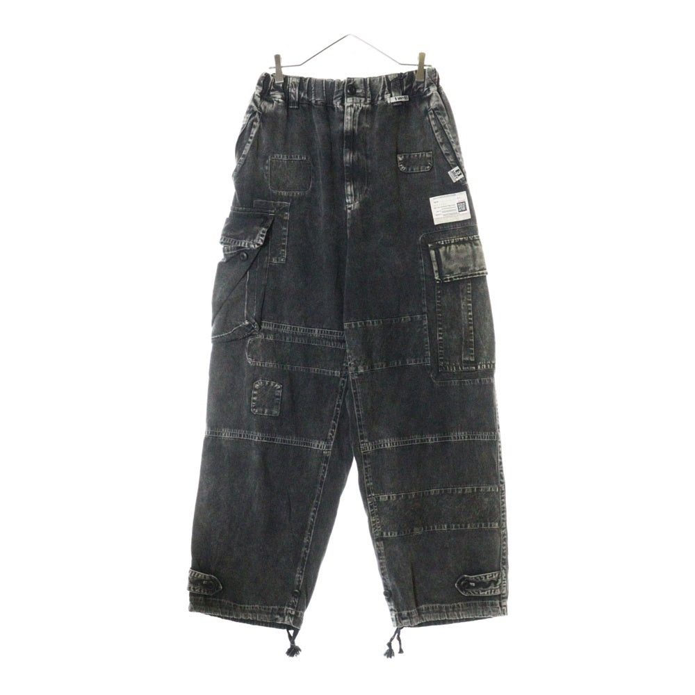 MAISON MIHARAYASUHIRO(メゾンミハラヤスヒロ) 25SS REPAIR CARGO TROUSERS リペアカーゴトラウザー カーゴパンツ ブラック A14PT053-0