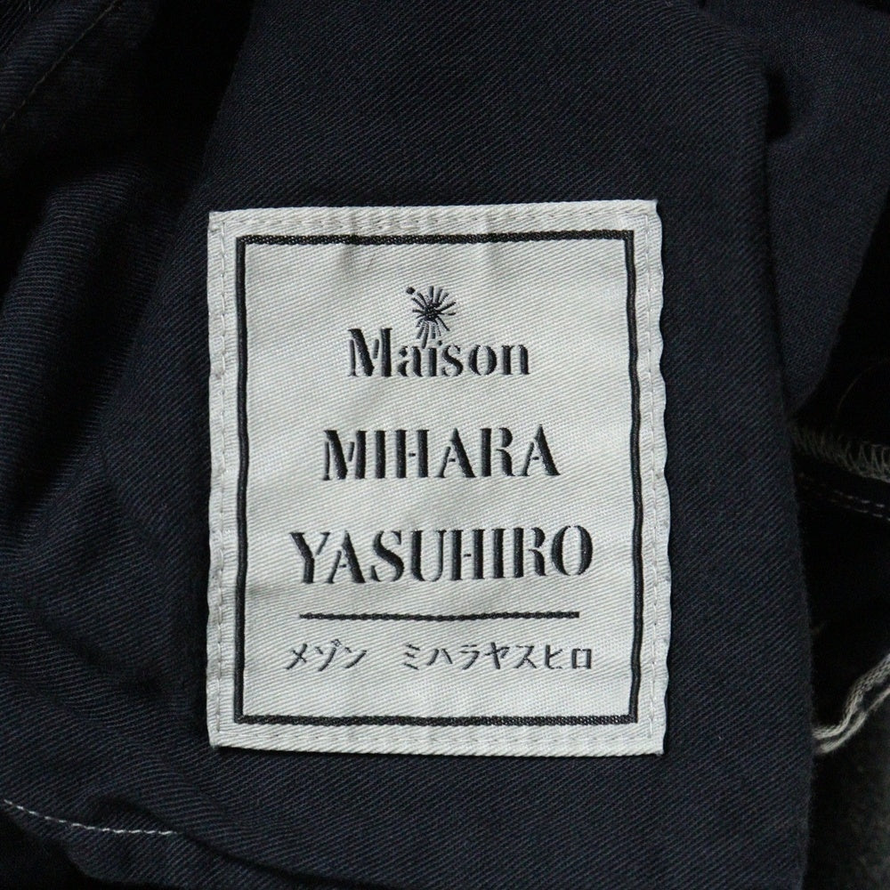 MAISON MIHARAYASUHIRO(メゾンミハラヤスヒロ) 25SS REPAIR CARGO TROUSERS リペアカーゴトラウザー カーゴパンツ ブラック A14PT053-0