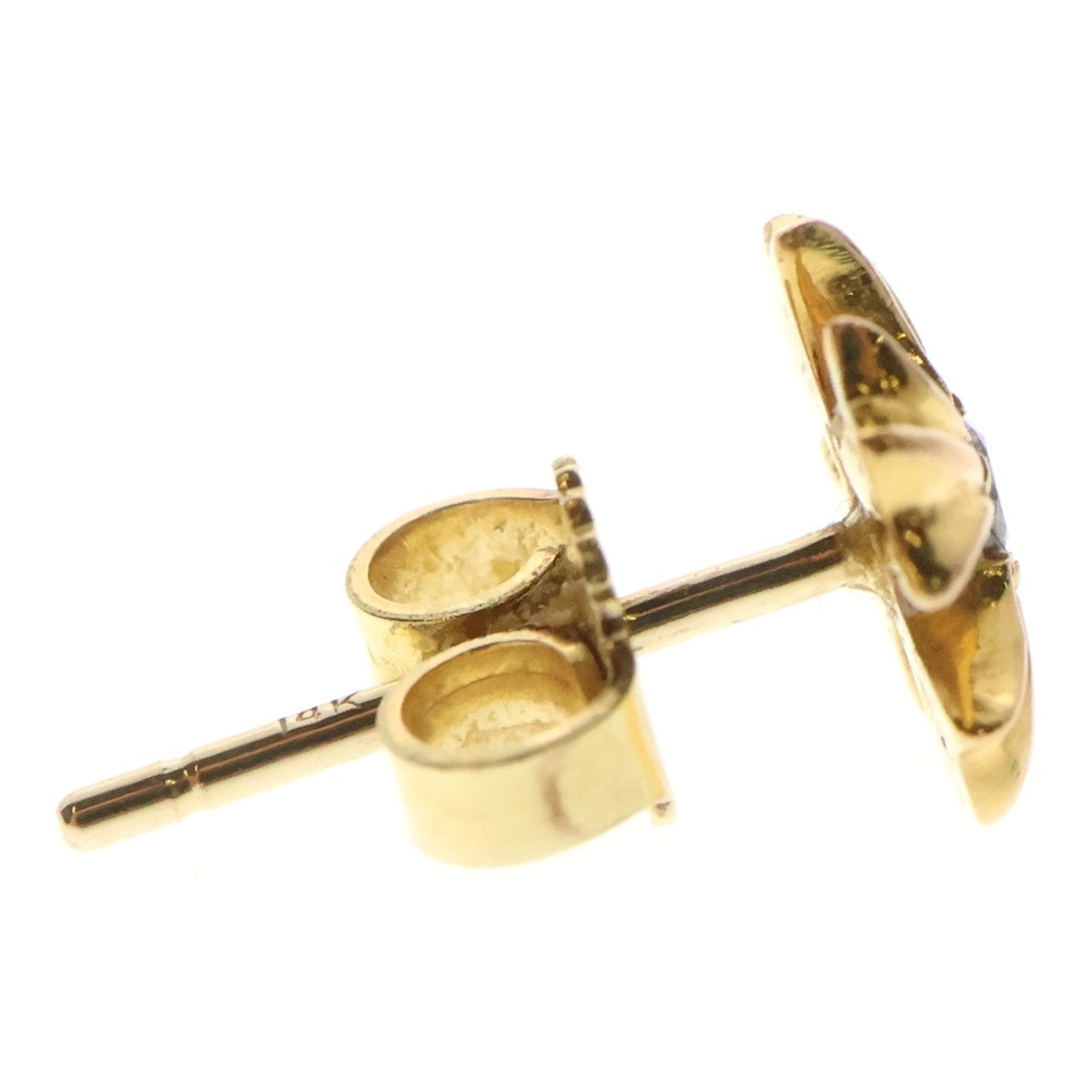CHROME HEARTS(クロムハーツ) 22K No2 CH PLS 1DIA CHプラス スタッドピアス 1ダイヤ ゴールド BCA021