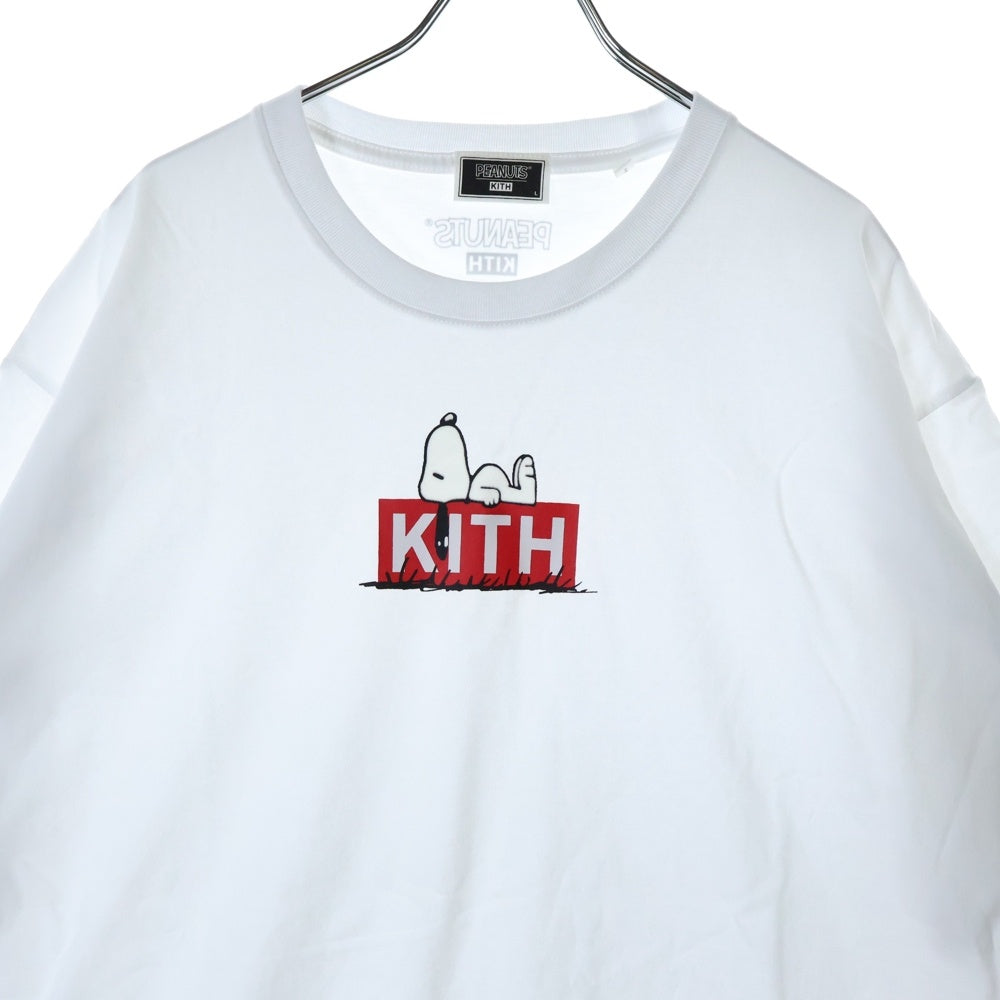 KITH(キス) ×Peanuts Snoopy Doghouse Tee ピーナッツ スヌーピー ドッグハウス 半袖 Tシャツ ホワイト