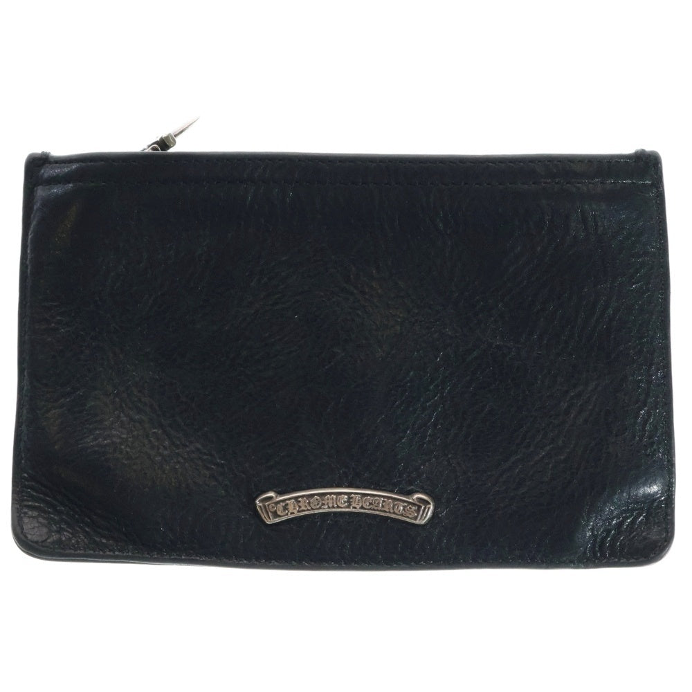 CHROME HEARTS(クロムハーツ) ZIPPER CHANGE PURSE #2 WALLET ジッパーチェンジパース ウォレット ブラック