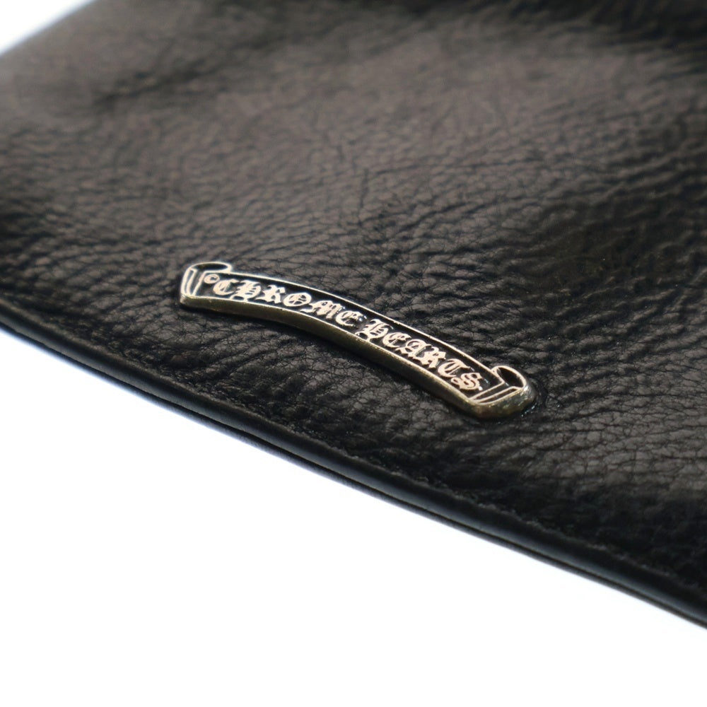 CHROME HEARTS(クロムハーツ) ZIPPER CHANGE PURSE #2 WALLET ジッパーチェンジパース ウォレット ブラック