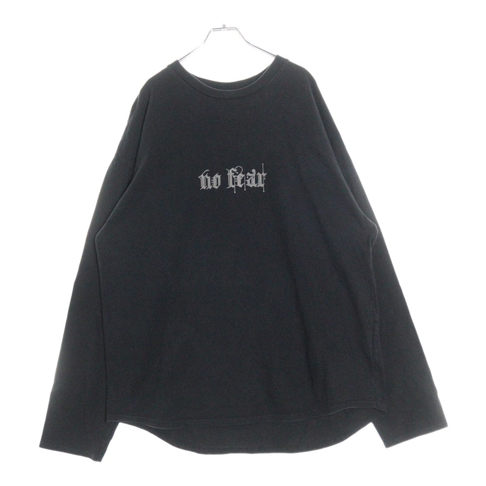 cvtvlist(カタリスト) BYDDY プリントロゴ 長袖Tシャツ カットソー ブラック