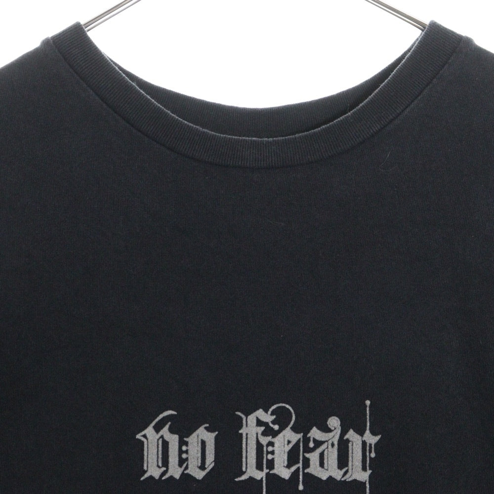 cvtvlist(カタリスト) BYDDY プリントロゴ 長袖Tシャツ カットソー ブラック
