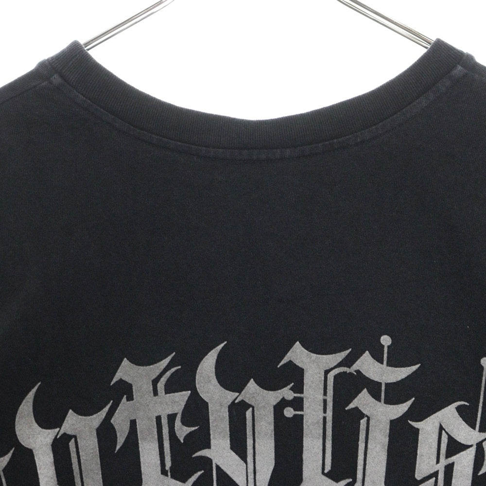 cvtvlist(カタリスト) BYDDY プリントロゴ 長袖Tシャツ カットソー ブラック