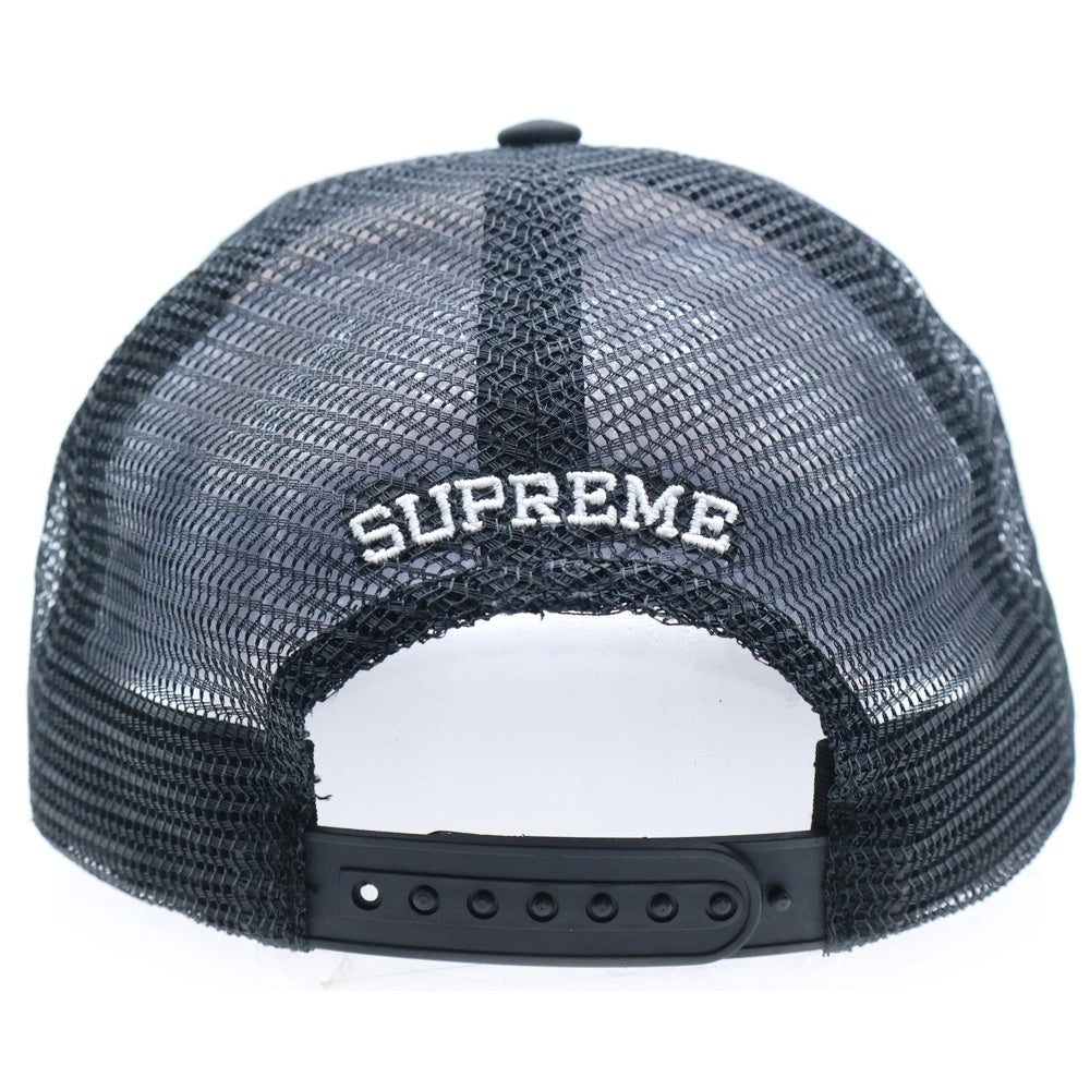 SUPREME(シュプリーム) 23AW Pin Up Mesh Back 5-Panel ピンナップ メッシュキャップ 帽子 ブラック