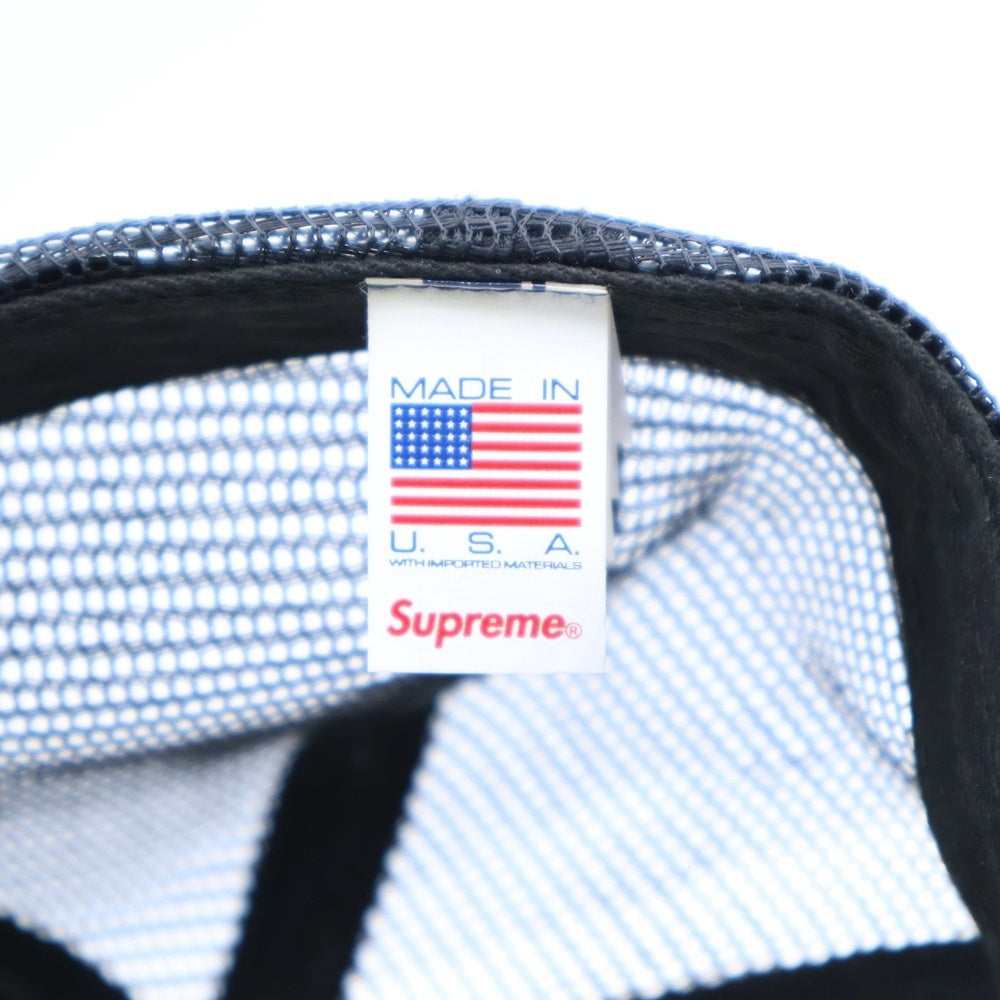 SUPREME(シュプリーム) 23AW Pin Up Mesh Back 5-Panel ピンナップ メッシュキャップ 帽子 ブラック