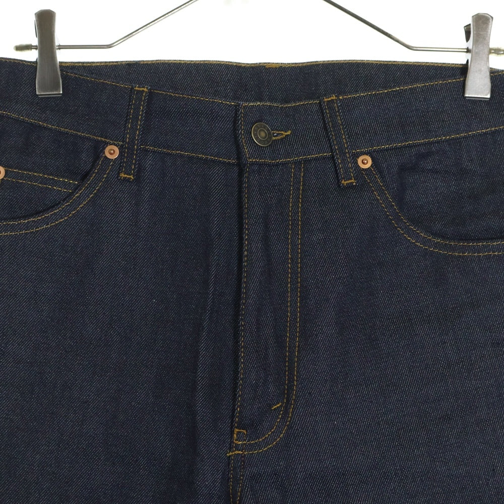 GUCCI(グッチ) GGパターン 折り返し付き デニムパンツ インディゴ 700949 XDB1Z