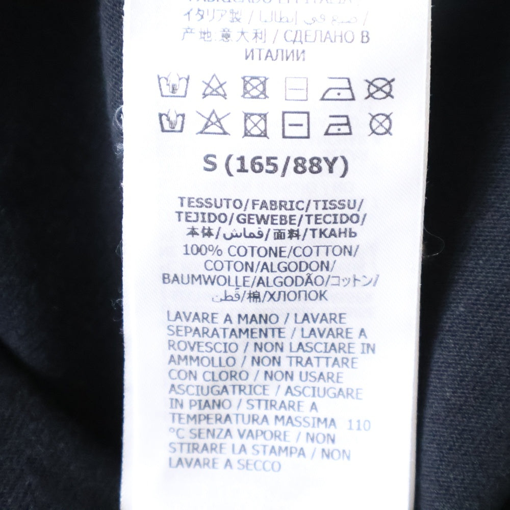 GUCCI(グッチ) SS21 1921 Series Alphabet Printing T-Shirt ロゴプリント フットボール 半袖Tシャツ ブラック 660744 XJDKK