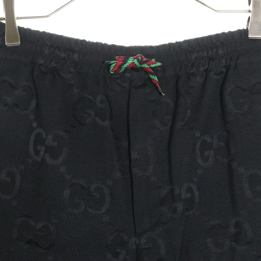 GUCCI(グッチ) Jumbo GG Canvas Shorts キャンバスショーツ ブラック 694113 ZAHT6