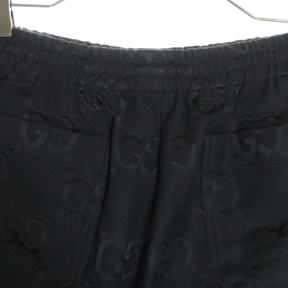 GUCCI(グッチ) Jumbo GG Canvas Shorts キャンバスショーツ ブラック 694113 ZAHT6