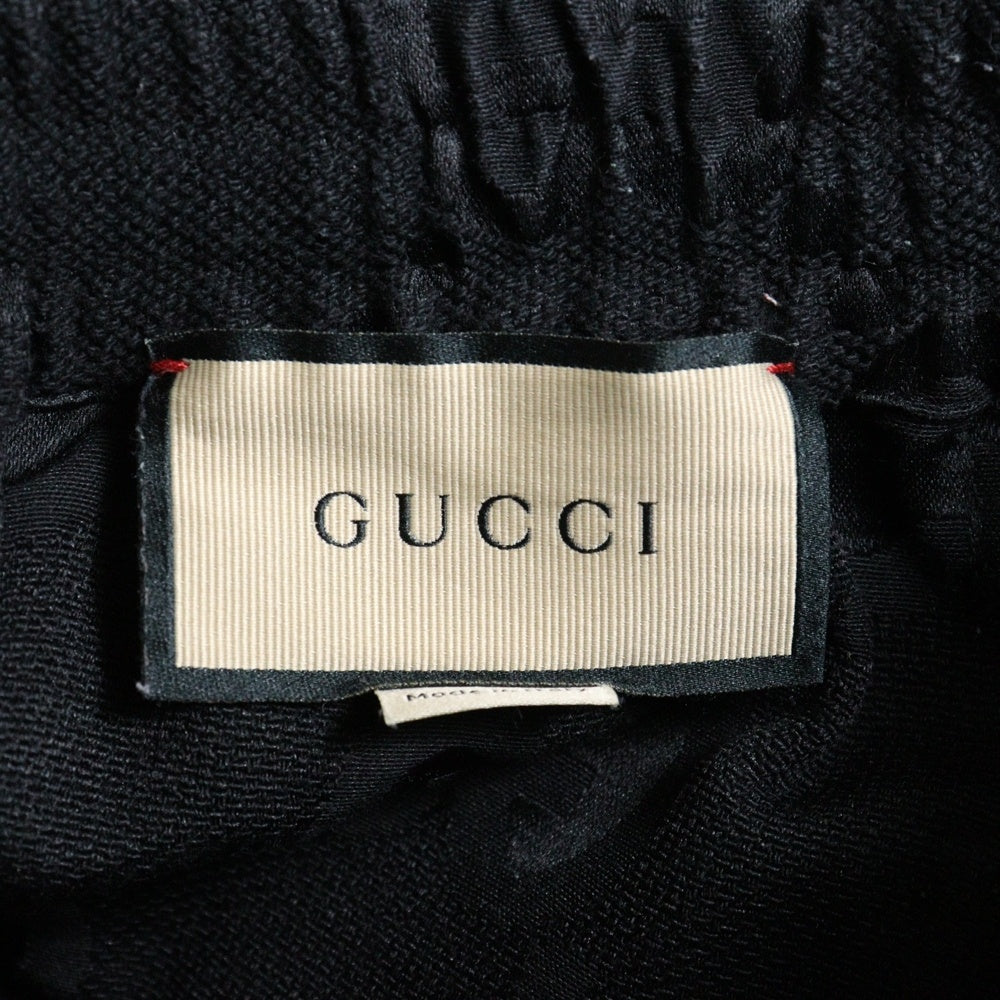 GUCCI(グッチ) Jumbo GG Canvas Shorts キャンバスショーツ ブラック 694113 ZAHT6