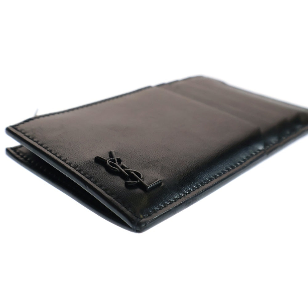 SAINT LAURENT PARIS(サンローランパリ) カードケース フラグメントケース カサンドラ ブラック 629899