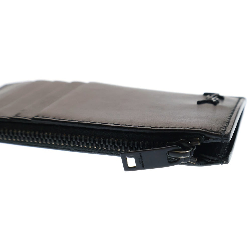 SAINT LAURENT PARIS(サンローランパリ) カードケース フラグメントケース カサンドラ ブラック 629899