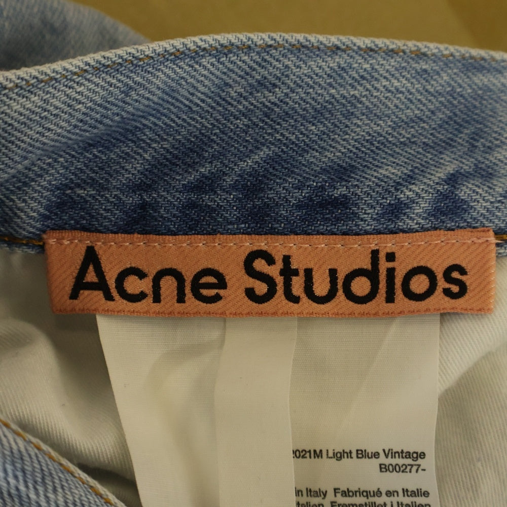ACNE(アクネ) 2021M ルーズフィットジーンズ デニムパンツ インディゴ B00277