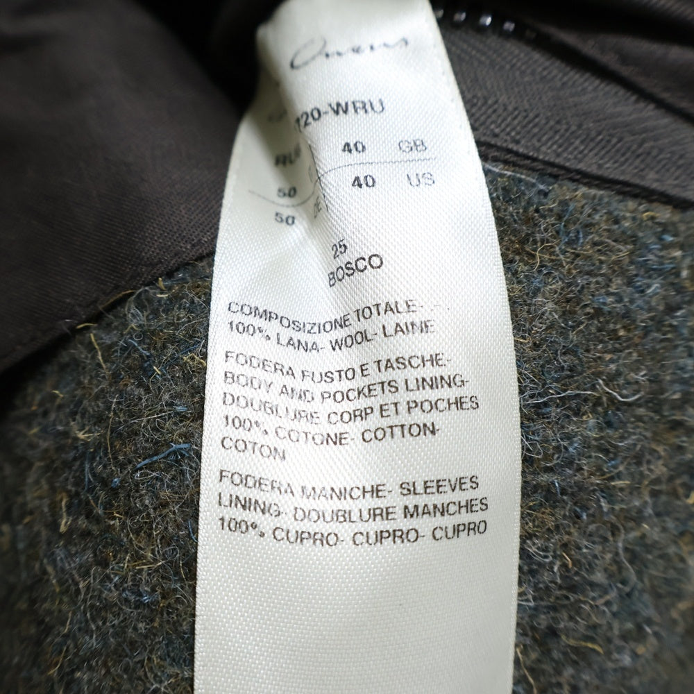 Rick Owens(リックオウエンス) FW25 Concordians Alice Brad/Bosco コンコルディア ウール ジャケット カーキ RU02E1720WRU-25
