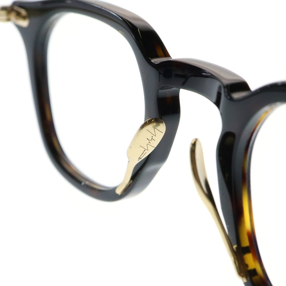 Yohji Yamamoto(ヨウジヤマモト) クリアレンズ メガネ 眼鏡 サングラス ブラウン 19-0068-2