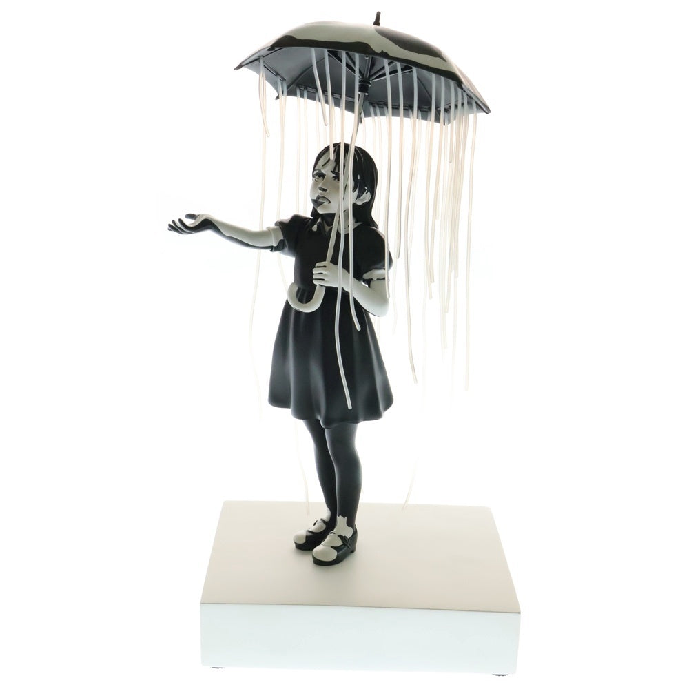 MEDICOM TOY(メディコムトイ) Umbrella Girl ORIGINAL Ver アンブレラガール オリジナル スタチュー フィギュア ホワイト/ブラック ■