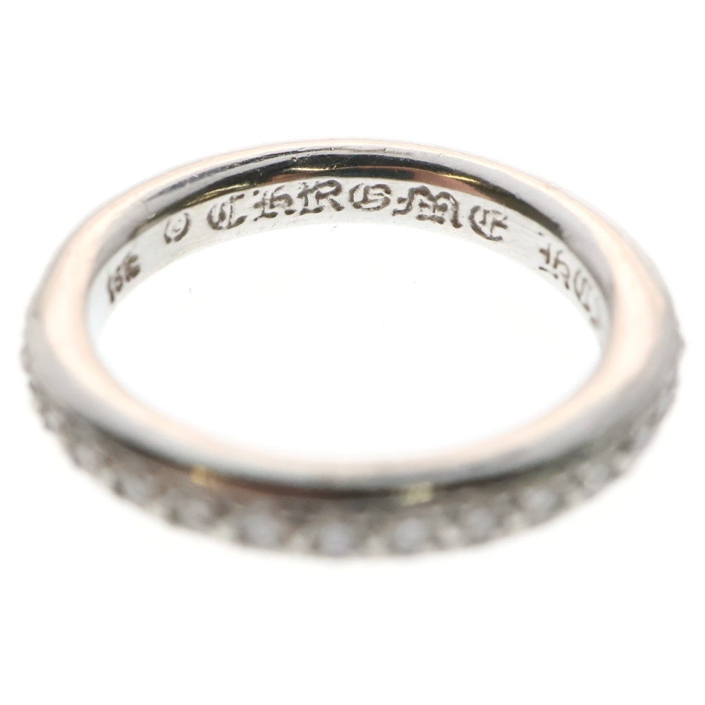 CHROME HEARTS(クロムハーツ) TFL PAVE パヴェダイヤ ホワイトゴールド リング K18WG