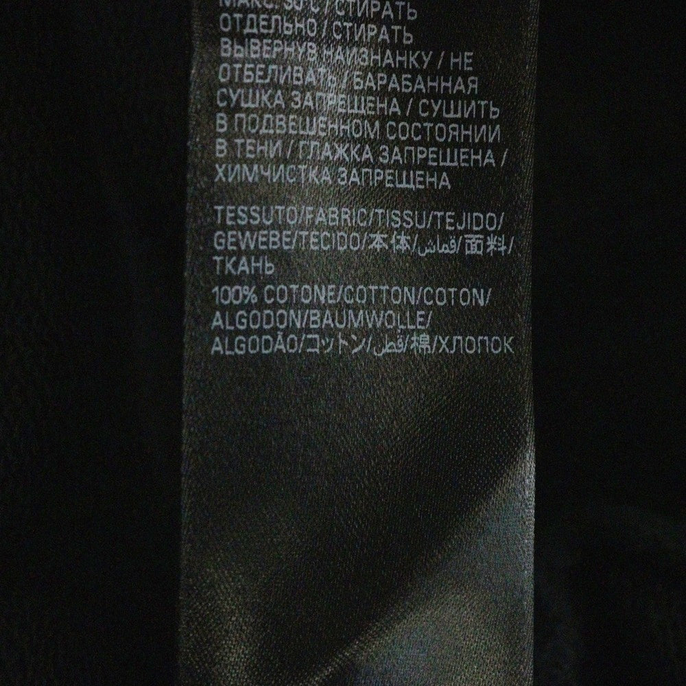 BALENCIAGA(バレンシアガ) 24AW ロゴヴィンテージプリントプルオーバーパーカー ブラック/ホワイト 803265 TRVH6