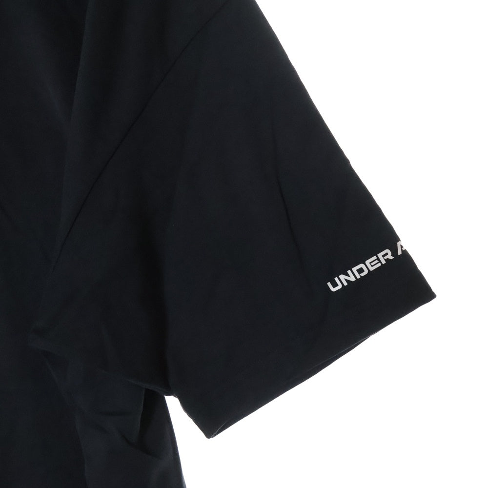 BALENCIAGA(バレンシアガ) ×UNDER ARMOUR アンダーアーマー プリント半袖Tシャツ カットソー ブラック 764235 TSVL1