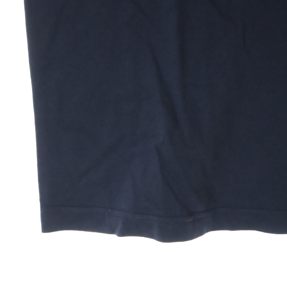 SAINT LAURENT PARIS(サンローランパリ) Reverse Logo Tee リバースロゴTシャツ 半袖カットソー ネイビー 663278 Y36HE