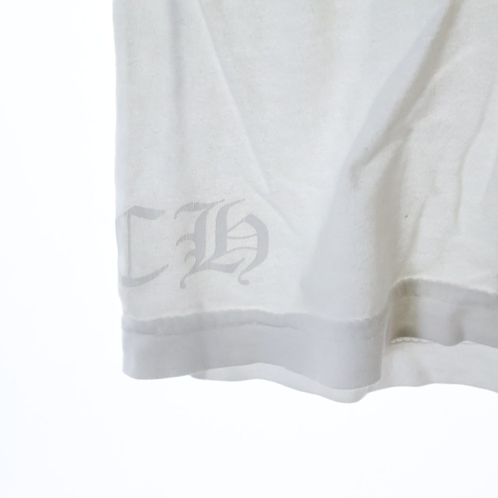 CHROME HEARTS(クロムハーツ) Horseshoe S/S Tee ホースシュー ロゴ 半袖Tシャツ カットソー ホワイト