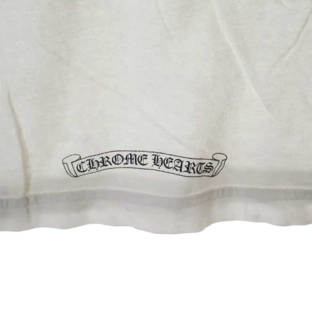 CHROME HEARTS(クロムハーツ) Horseshoe S/S Tee ホースシュー ロゴ 半袖Tシャツ カットソー ホワイト