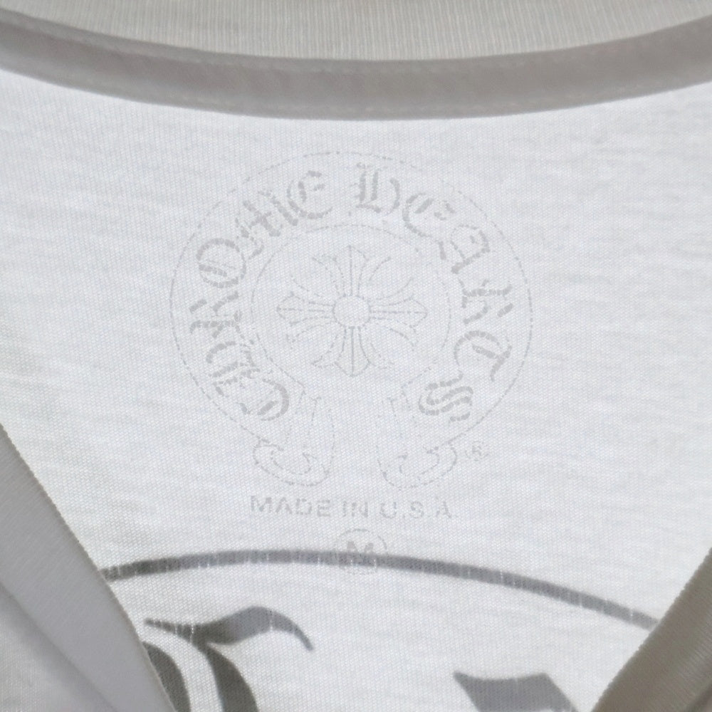 CHROME HEARTS(クロムハーツ) Horseshoe S/S Tee ホースシュー ロゴ 半袖Tシャツ カットソー ホワイト