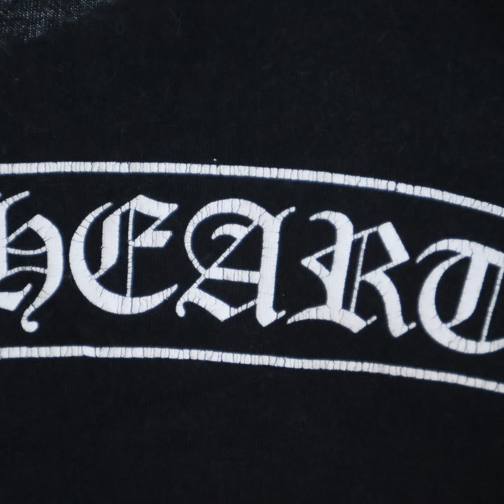 CHROME HEARTS(クロムハーツ) CH T-SHRT スクロールラベルプリント 半袖Tシャツカットソー ブラック
