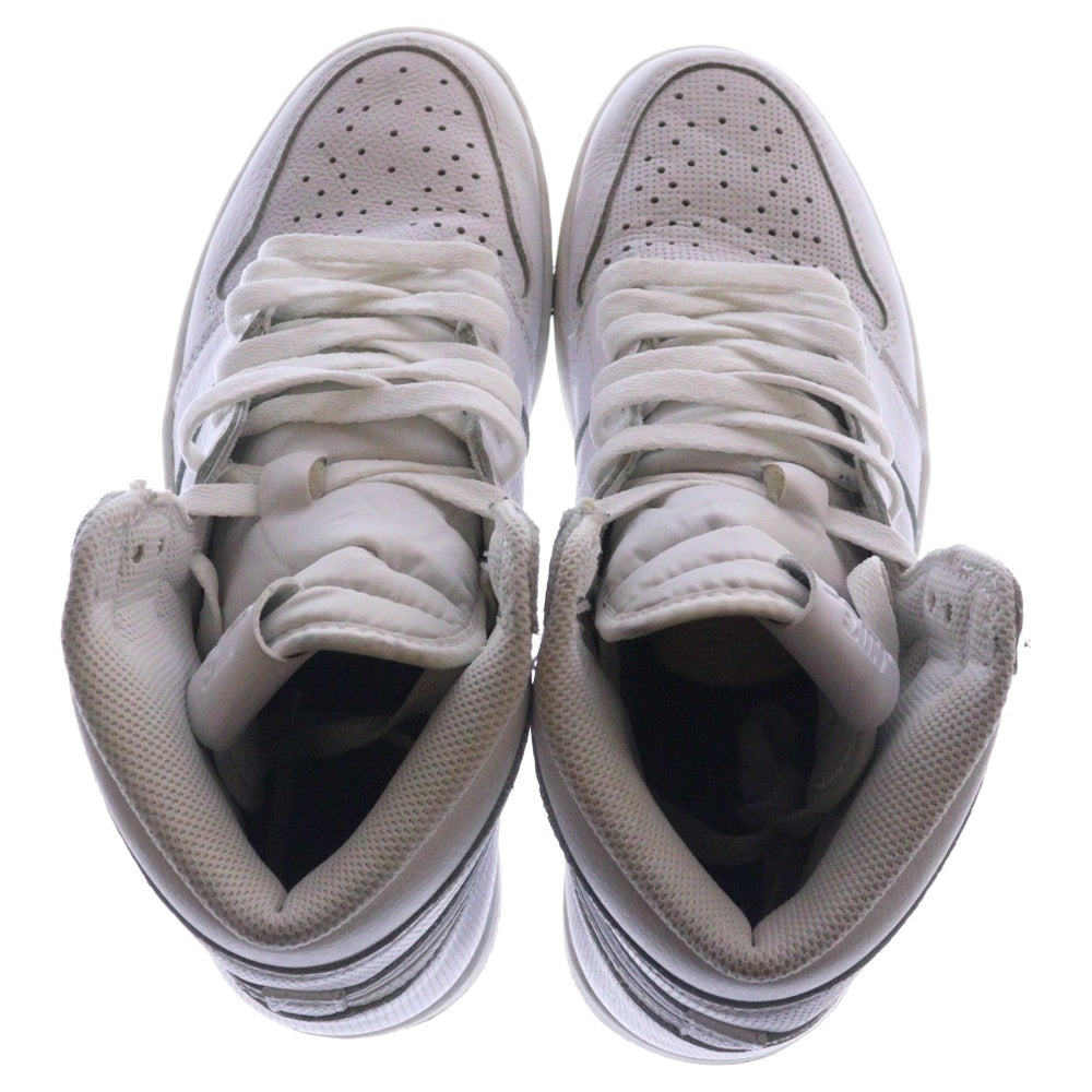 NIKE(ナイキ) AIR JORDAN 1 RETRO HIGH WHITE PERFORATED 555088-100 エアジョーダン1 ホワイト パーファレイティ ハイカットスニーカー US8.5/26.5cm