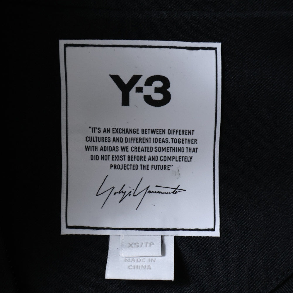 Y-3(ワイスリー) M CL REF WO STR TRKJK トラックジャケット ジャージ ブラック FS3329