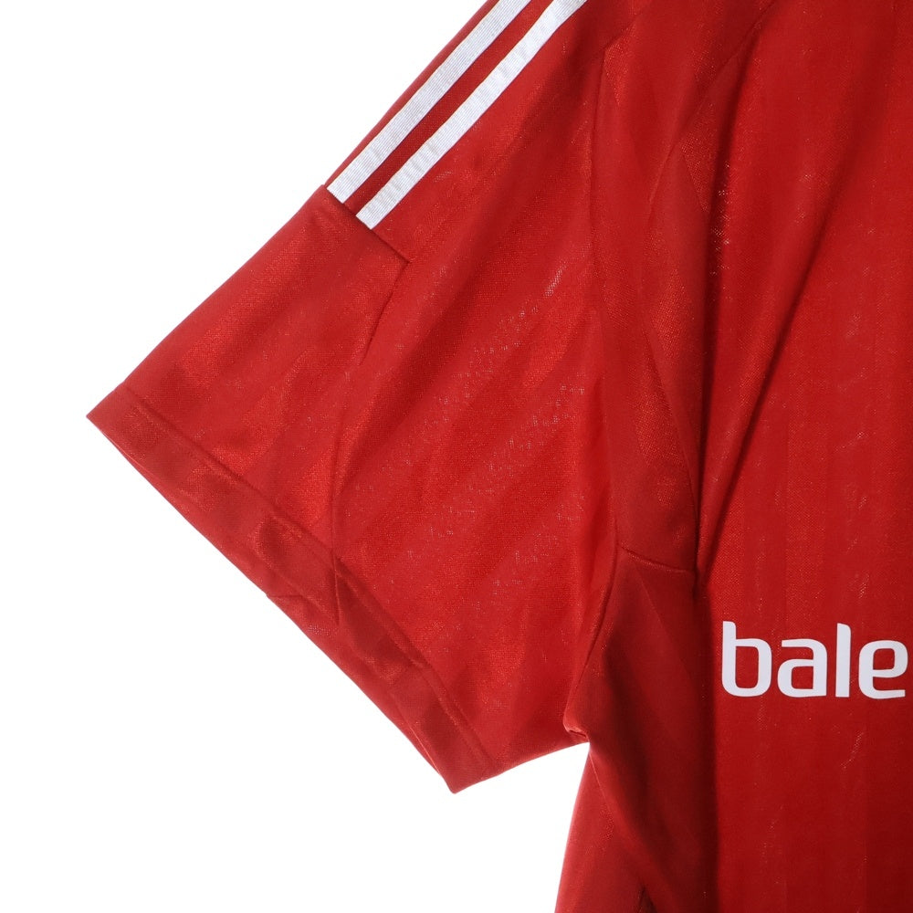 BALENCIAGA(バレンシアガ) 24SS PARIS SOCCER サッカーシリーズテクニカルジャージー 半袖Tシャツ カットソー レッド 723663 TNV13 64000