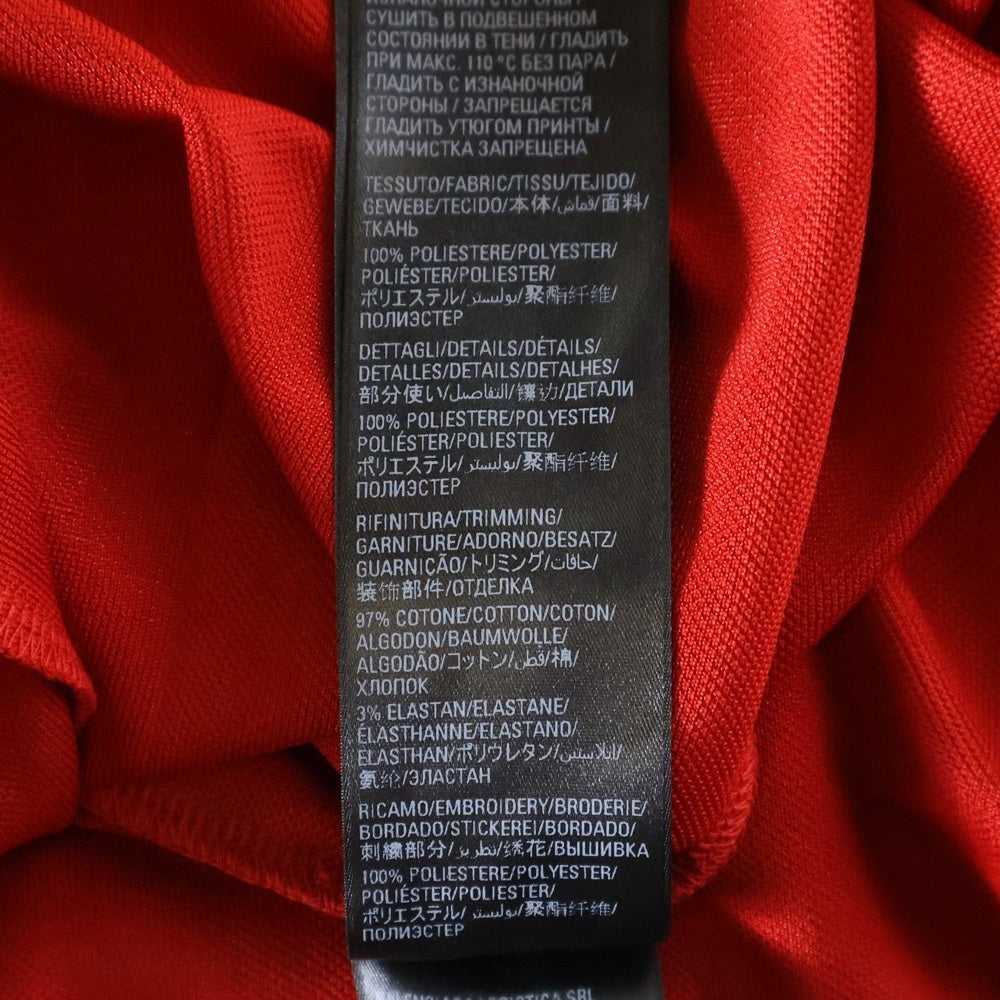 BALENCIAGA(バレンシアガ) 24SS PARIS SOCCER サッカーシリーズテクニカルジャージー 半袖Tシャツ カットソー レッド 723663 TNV13 64000
