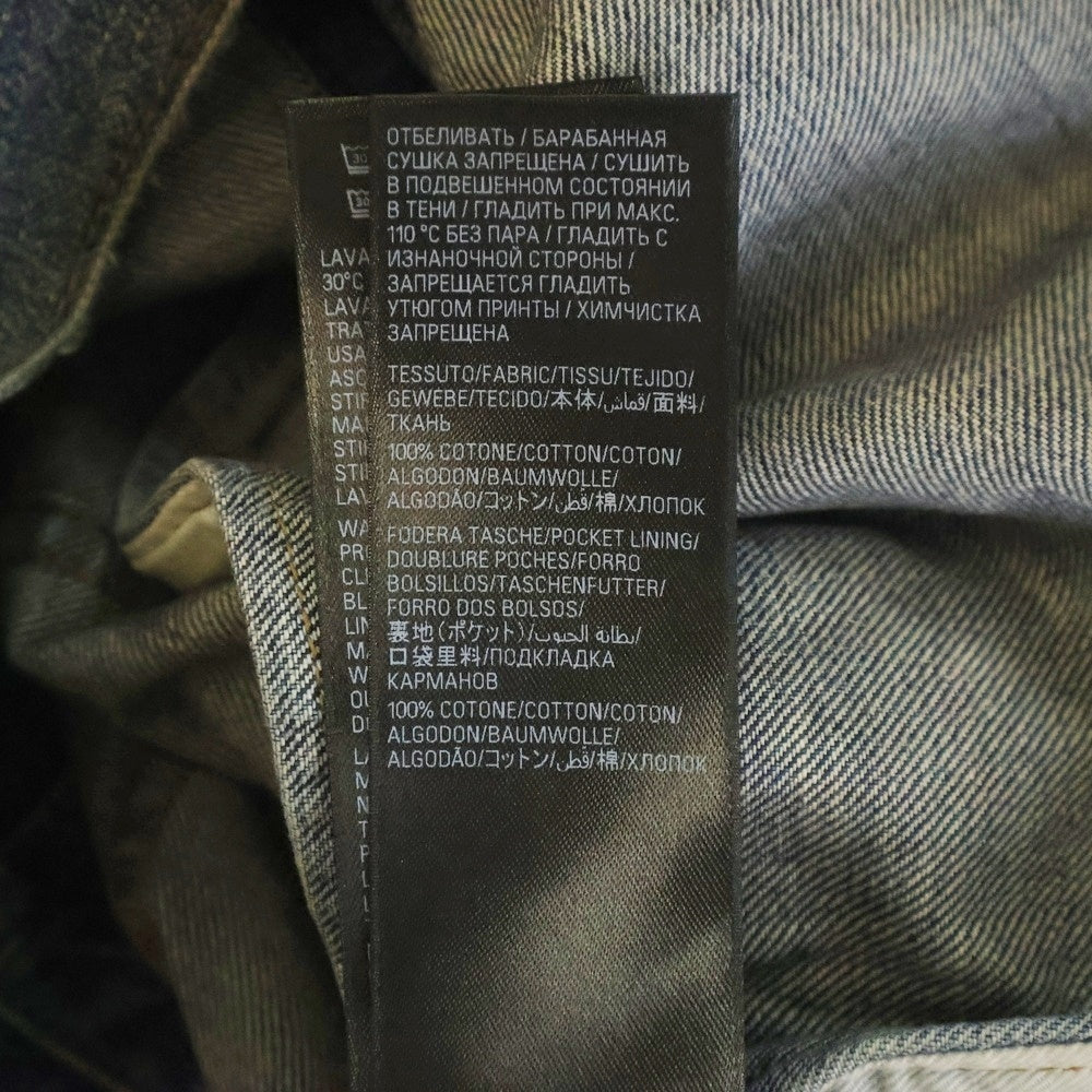 BALENCIAGA(バレンシアガ) Denim Oversize Jacket デニム オーバーサイズ ジャケット インディゴ 738738 TRWA7