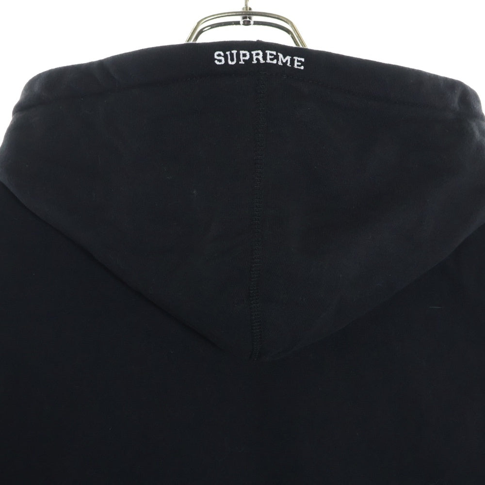SUPREME(シュプリーム) 21SS Swarovski S Logo Hooded Sweatshirt スワロフスキー Sロゴ プルオーバーフーディーパーカー ブラック