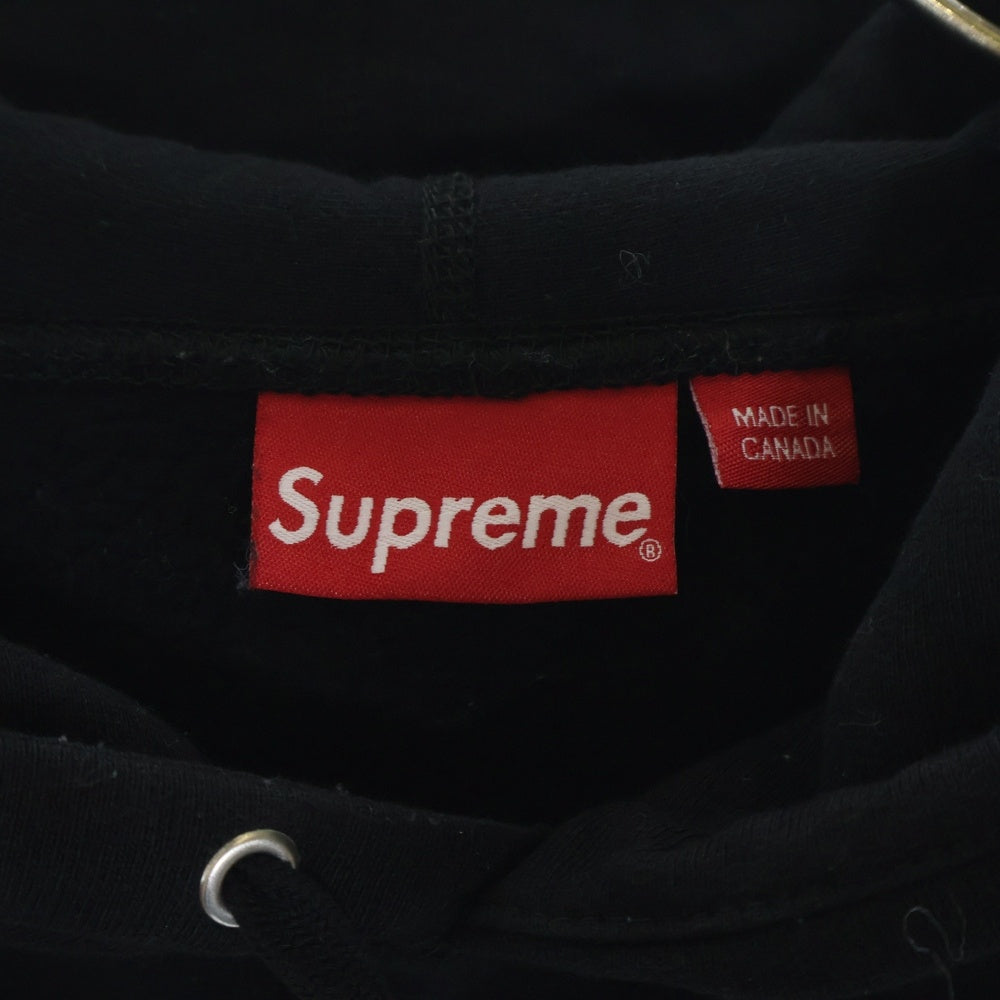 SUPREME(シュプリーム) 21SS Swarovski S Logo Hooded Sweatshirt スワロフスキー Sロゴ プルオーバーフーディーパーカー ブラック