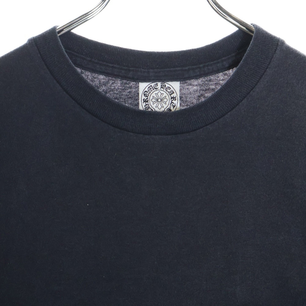 CHROME HEARTS(クロムハーツ) OLD オールド フロントホースシュー刺繍 半袖Tシャツ カットソー ブラック