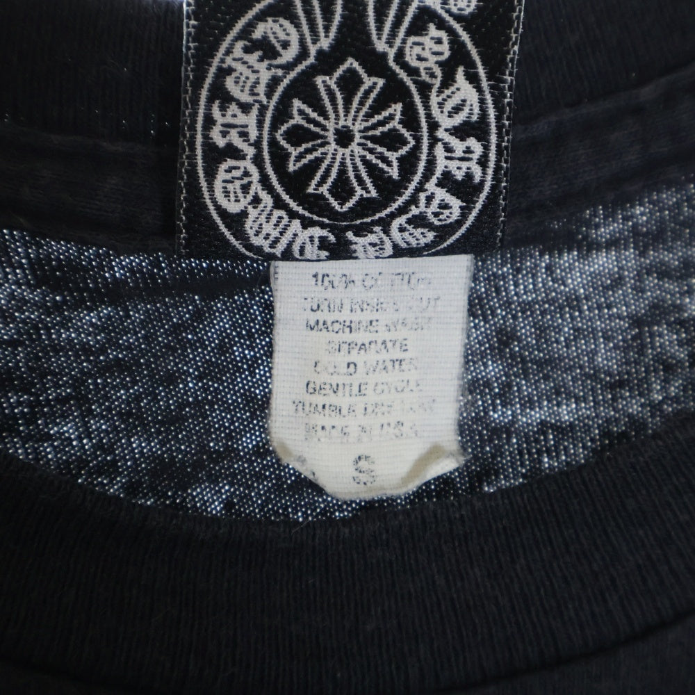 CHROME HEARTS(クロムハーツ) OLD オールド フロントホースシュー刺繍 半袖Tシャツ カットソー ブラック