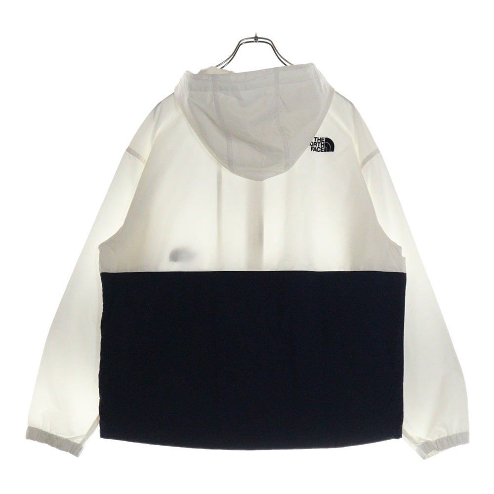 THE NORTH FACE(ザノースフェイス) EXPLORING WIND JACKET エクスプローリング ウインドナイロンジャケット ホワイト/ネイビー NJ3BP10A