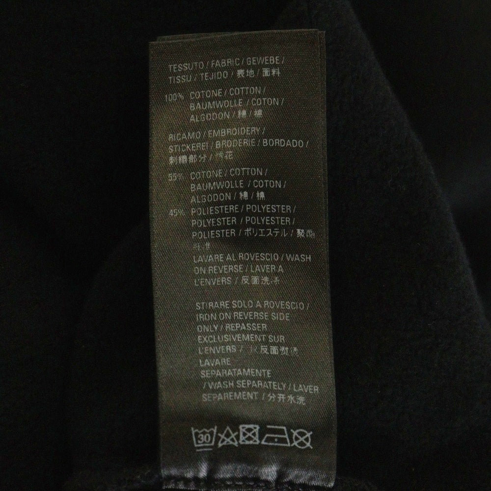 BALENCIAGA(バレンシアガ) 22SS PARIS刺繍プルオーバーパーカー ブラック 674986 TLVL8