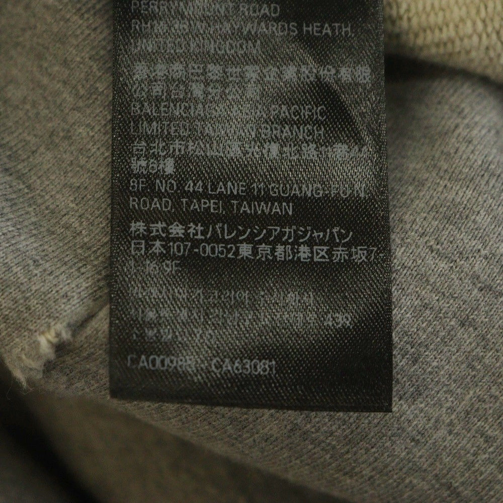 BALENCIAGA(バレンシアガ) 24SS Graffiti Zip Up Hoodie グラフィティ ダメージ加工 ジップアップスウェット フーディー ホワイト 770939 TQVK1