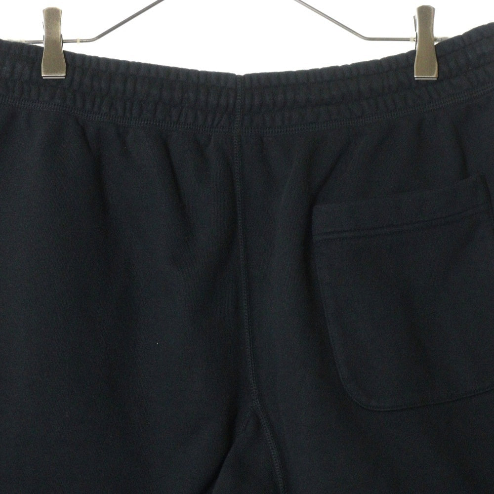 SAINT MICHAEL(セントマイケル) 23SS SHORTS/SAINT セイントロゴプリント スウェットハーフパンツ ショーツ ブラック SM-S23-0000-056