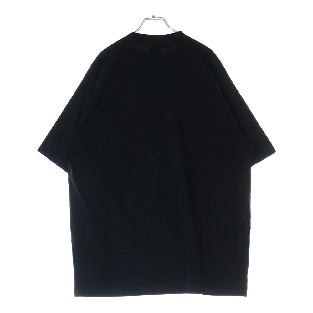 VETEMENTS(ヴェトモン) one in a million tshirt フロントプリント 半袖Tシャツ ブラック UA53TR140B