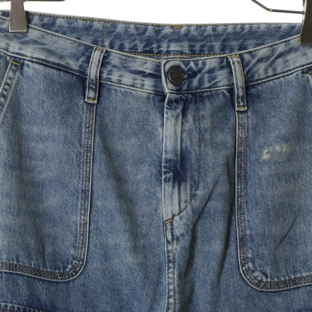 DIESEL(ディーゼル) P-MIRTA-OUT カーゴワイドデニムパンツ インディゴ A15757