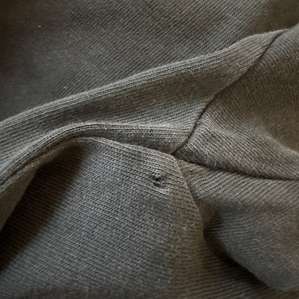 BALENCIAGA(バレンシアガ) 23AW Off Shore Oversized T-shirt ヴィンテージ加工 オーバーサイズド 半袖Tシャツ チャコールグレー 739028 TPVM8