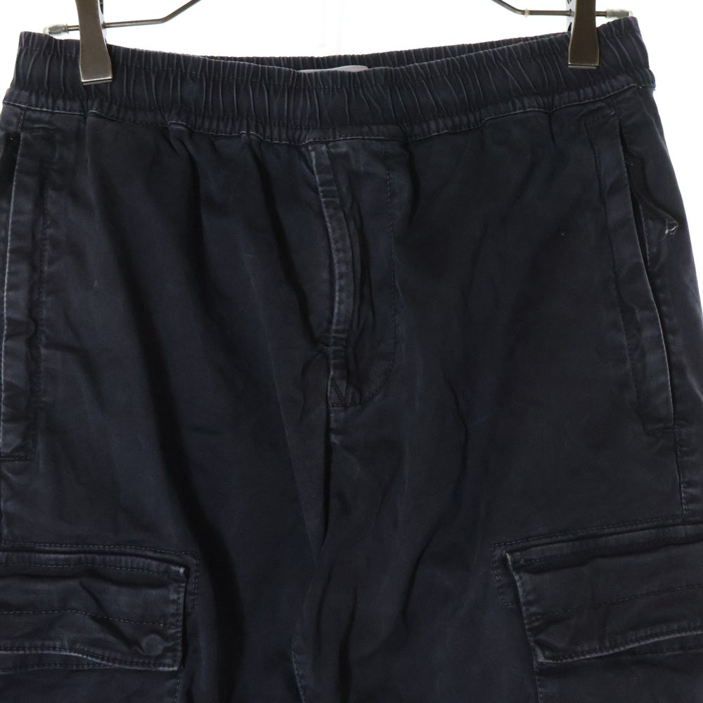 STONE ISLAND(ストーンアイランド) 23AW テーパードカーゴパンツ トラウザー ブラック 7915313L1