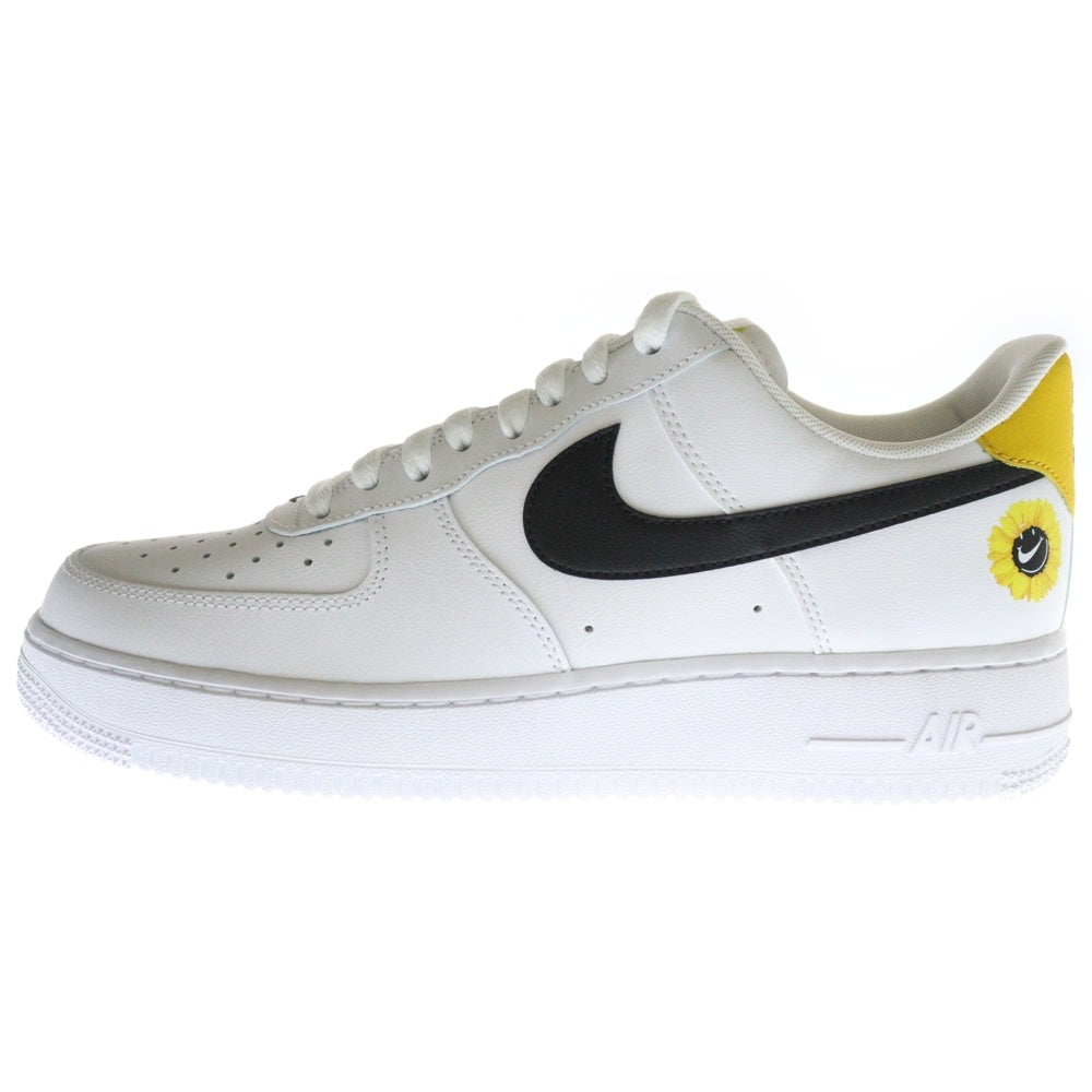NIKE(ナイキ) Air Force 1 Low '07 LV8 White/Black/Yellow DM0118-100 エアフォース1 ロー '07 LV8 ホワイト/ブラック/イエロー US8/26cm