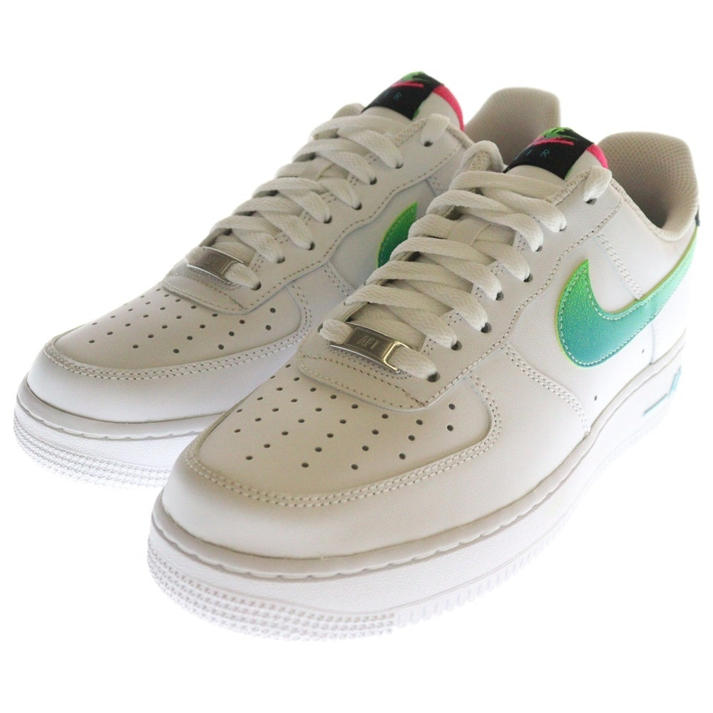 NIKE(ナイキ) Air Force 1 Low '07 LV8 White/Aquamarine DJ5148-100 エアフォース1 ロー '07 LV8 ホワイト/アクアマリン US8/26cm