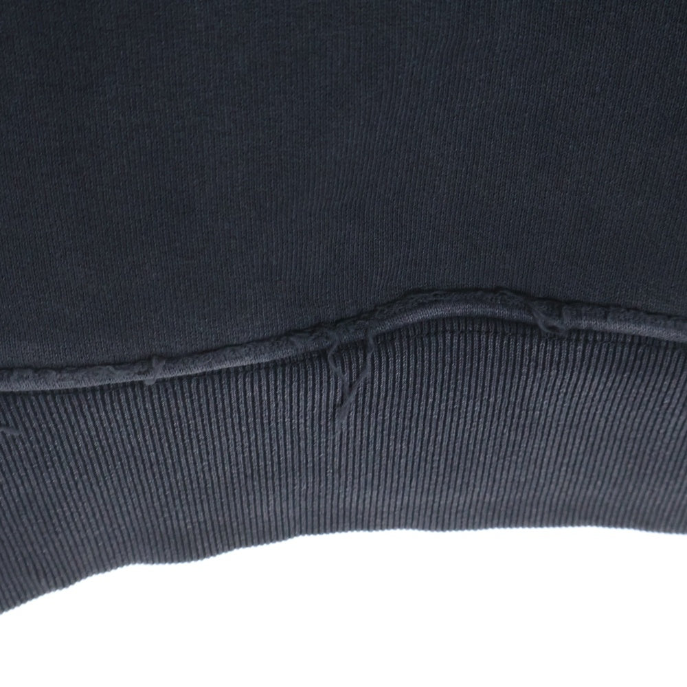 Maison Margiela 1 10(メゾンマルジェラ 1 10) Sweatshirt ロゴ刺繍 プルオーバー スウェット パーカー フーディー グレー S50GU0216